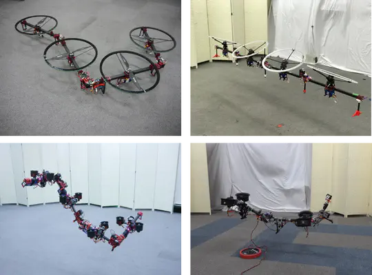 Design, Modeling and Control for Articulated Aerial Robot